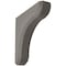 Ekena Millwork 1 3/4"W x 7 1/2"D x 7 1/2"H Eaton Wood Vintage Decor Bracket, Reclaimed Grey BKTWD02X08X08EAGY - alternate 1